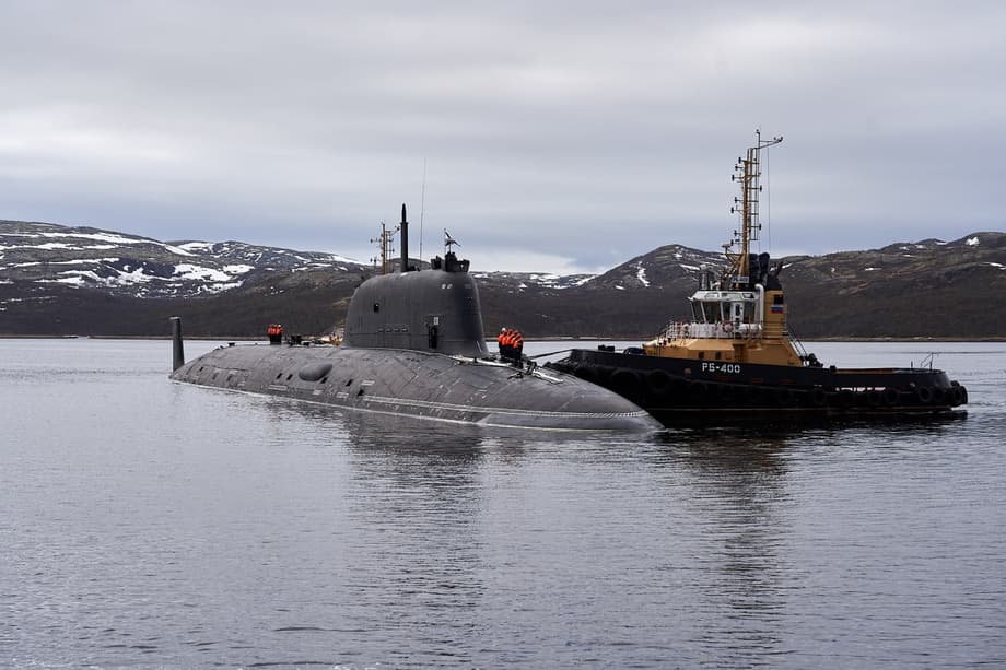 Submarino de propulsión nuclear "Kazán" del proyecto 885 "Yasen-M"