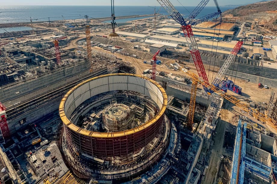 Construcción de la central nuclear «Akkuyu» en Turquía
