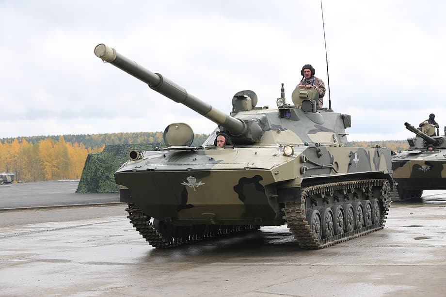 2S25 Sprut-SD Self-Propelled Anti-Tank Gun