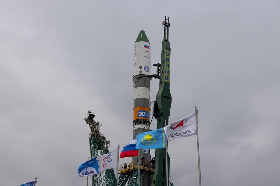 "Progress MS-29" on the launch pad