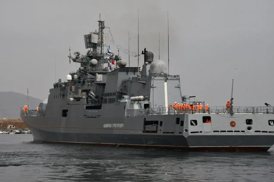 Фрегат Черноморского флота «Адмирал Григорович» проекта 11356