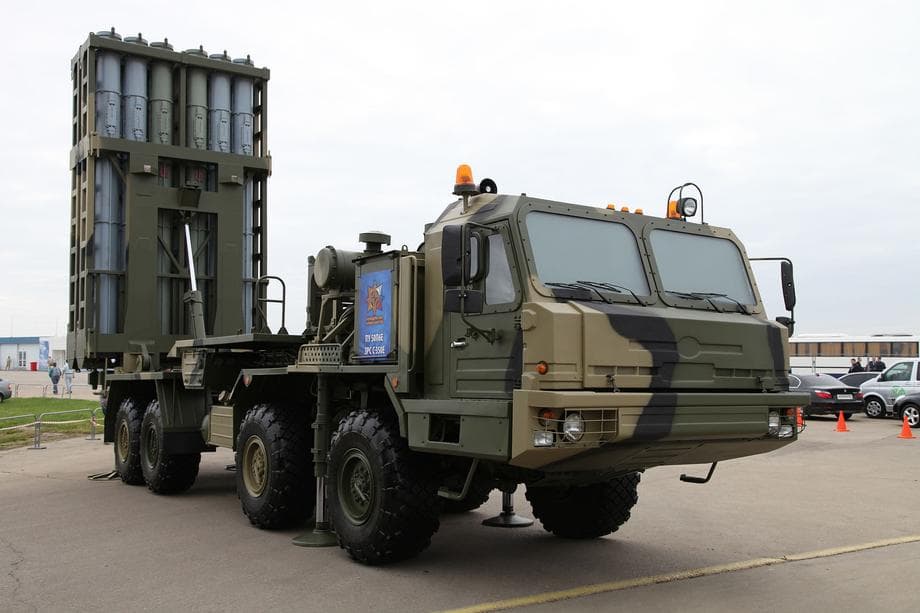 50P6E launcher S-350 Vityaz