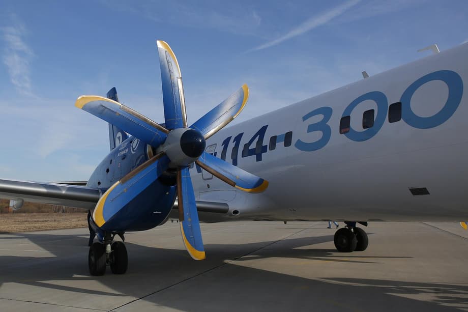 TV7-117ST-01 engine on the Il-114-300 aircraft