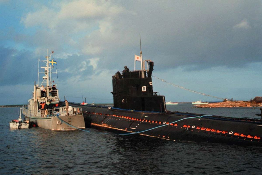 буксирование подлодки С-363