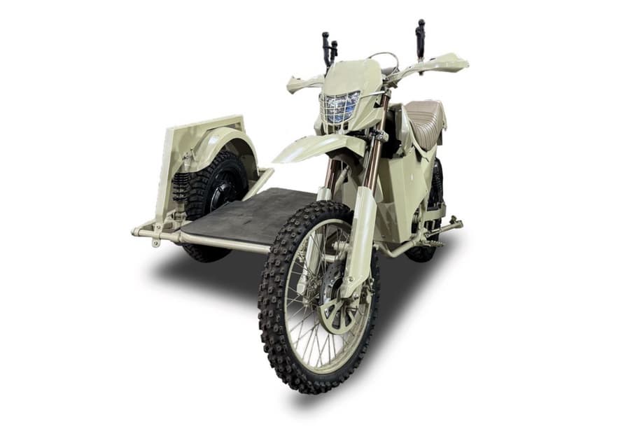 Izh-Enduro con sidecar