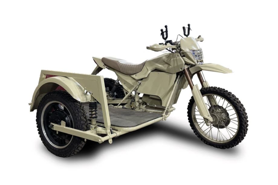 Izh-Enduro con sidecar