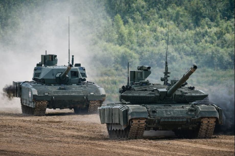 T-14 together with T-90M