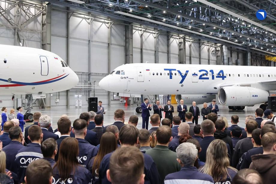 Ту-214 получил свидетельство об Одобрении главного изменения типовой конструкции