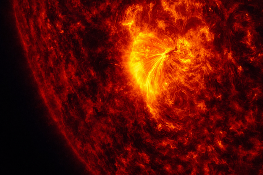 Llamarada solar X1.4 del 30 de marzo de 2026