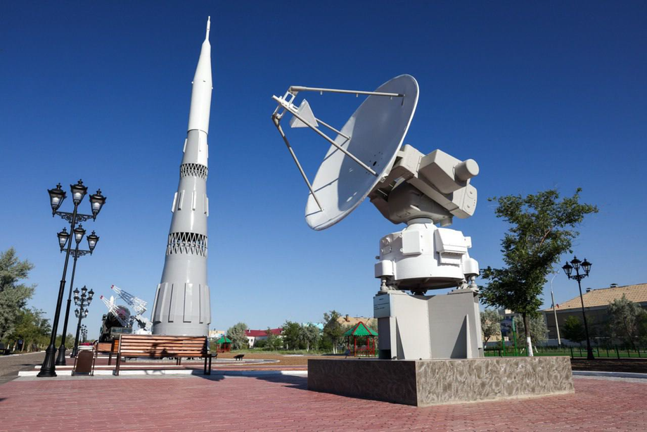 Photo from the Open-Air Museum of the Baikonur Cosmodrome