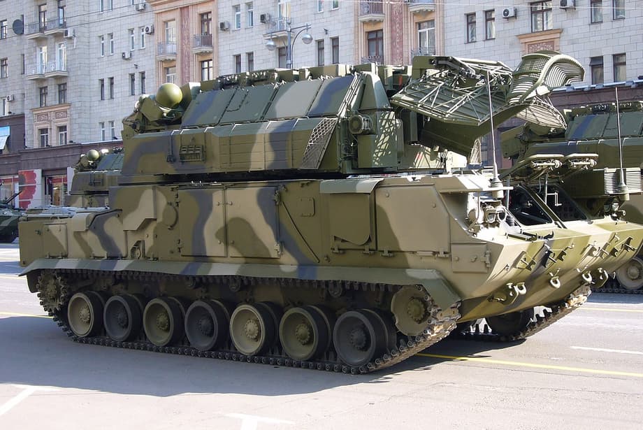 Tactical anti-aircraft missile system "Tor-M1"
