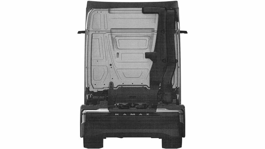 Задняя часть KaмАЗа К6