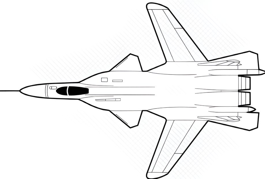 Su-47 model