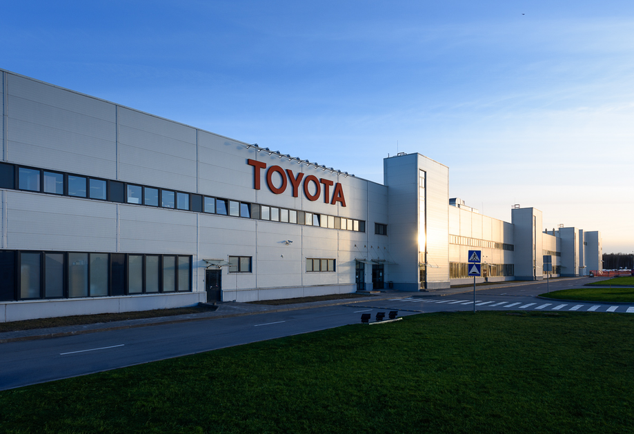 Former Toyota plant in St. Petersburg 