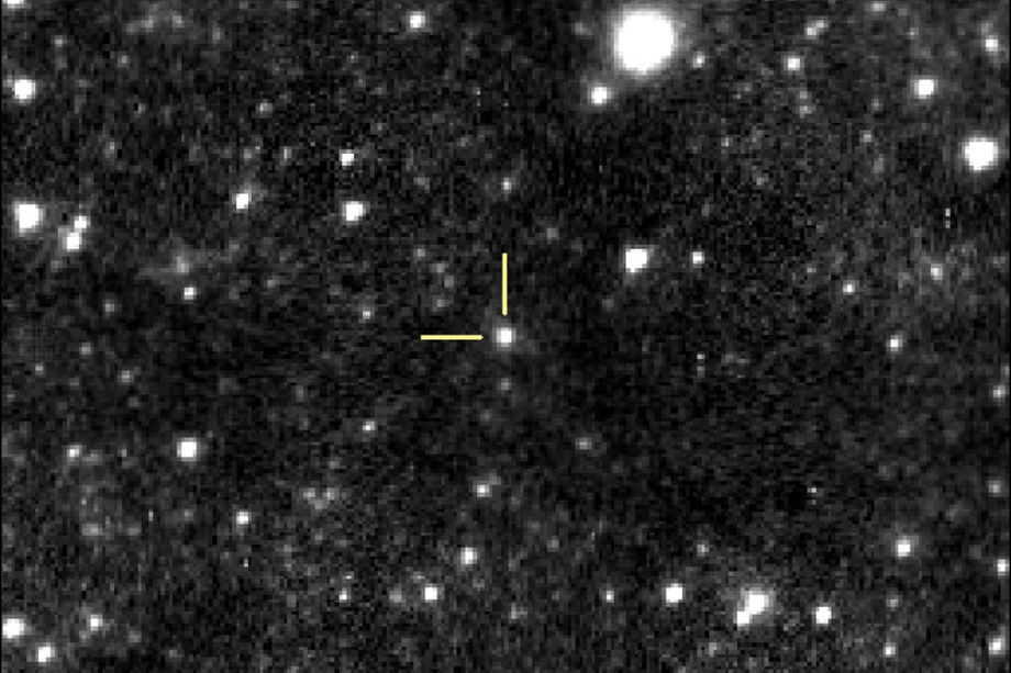 Обнаруженная звезда