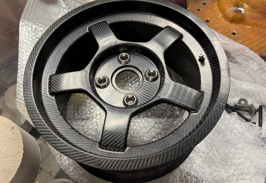  disco de rueda monolítico de fibra de carbono