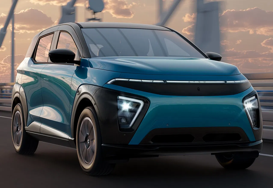 Russian electric car "Atom"