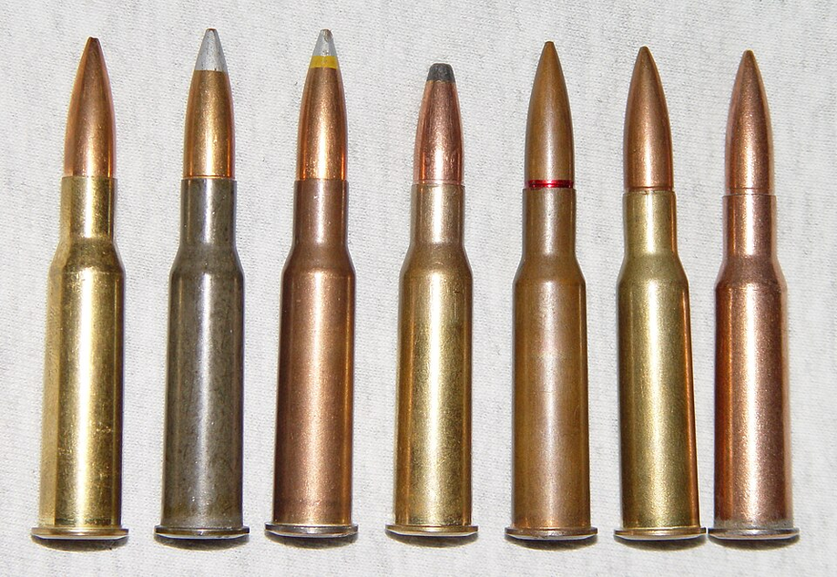 Cartuchos de 7,62×54R mm