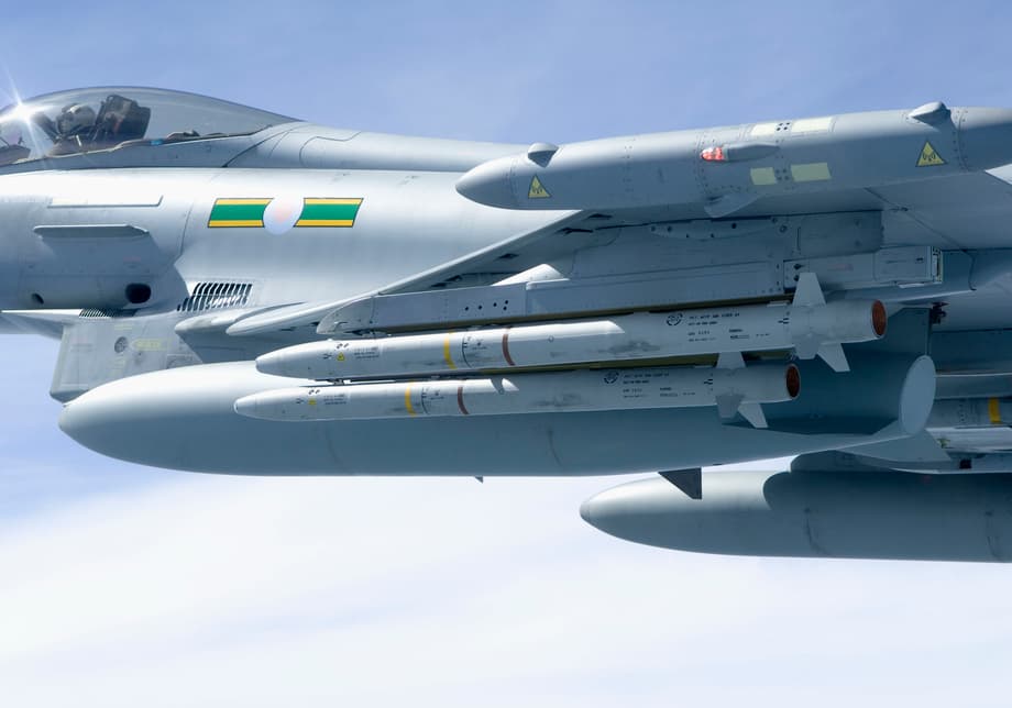 Royal Air Force Typhoon fighter jet