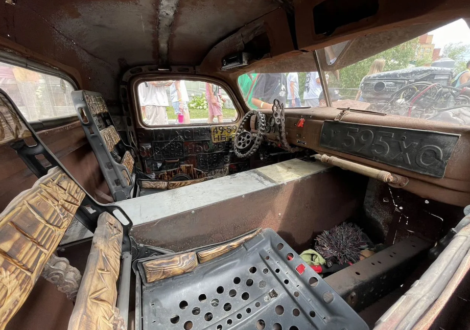Rat rod based on a Volga