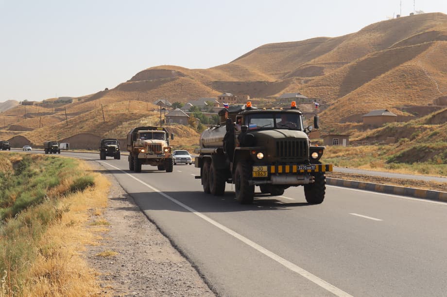Arrival in "Ural" vehicles