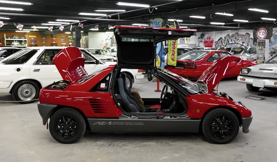 Двери «крылья чайки»