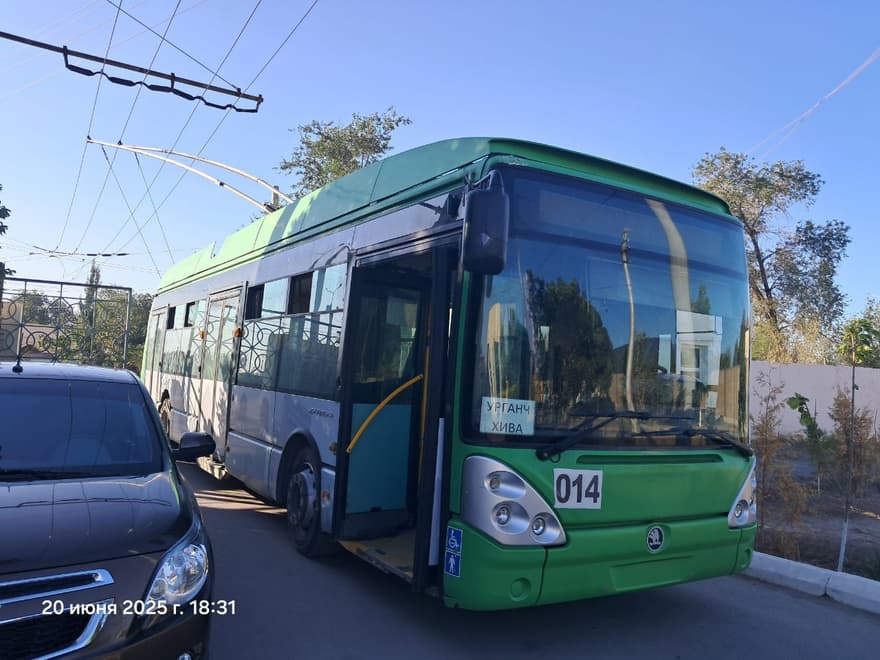 Троллейбус в Угренче