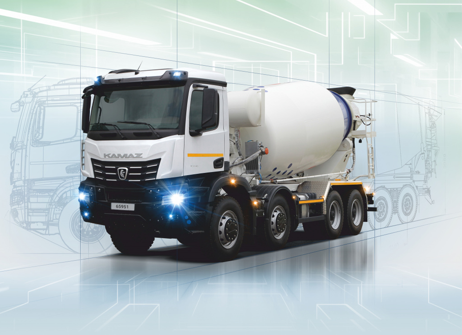 Автобетоносмеситель КАМАЗ-65951