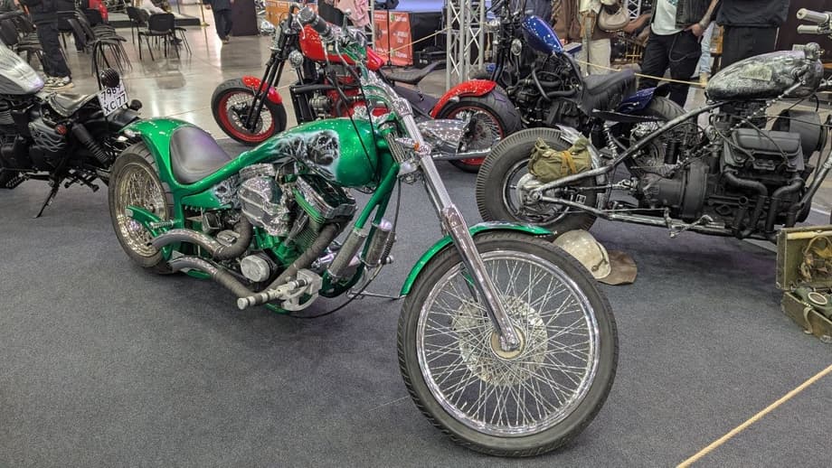 Motorcycle based on Harley-Davidson Sportster 1200