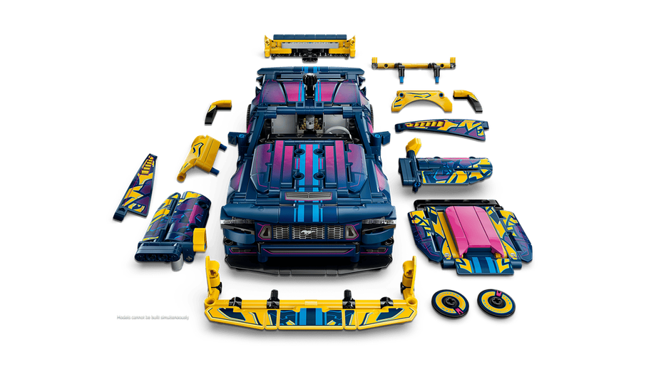 Lego Custom Garage Ford Mustang GT