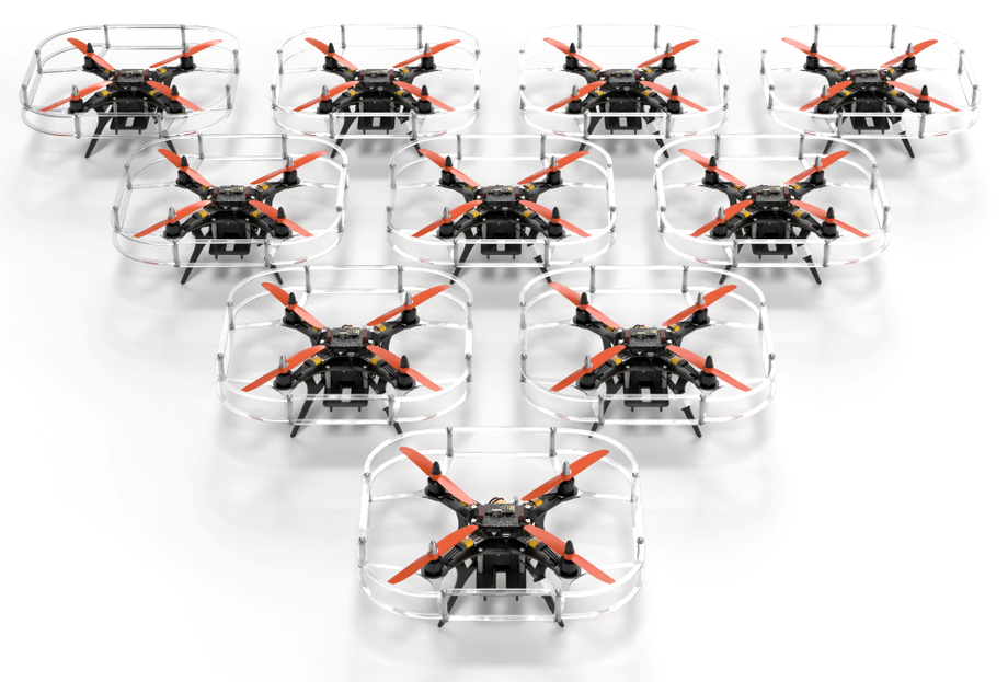 Рой дронов «Геоскан Пионер»