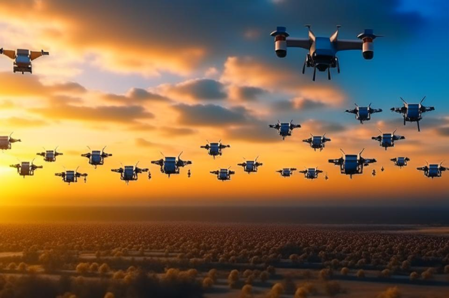 The anti-drone gun, like previous developments of the company, is capable of hitting several drones at once.<br>