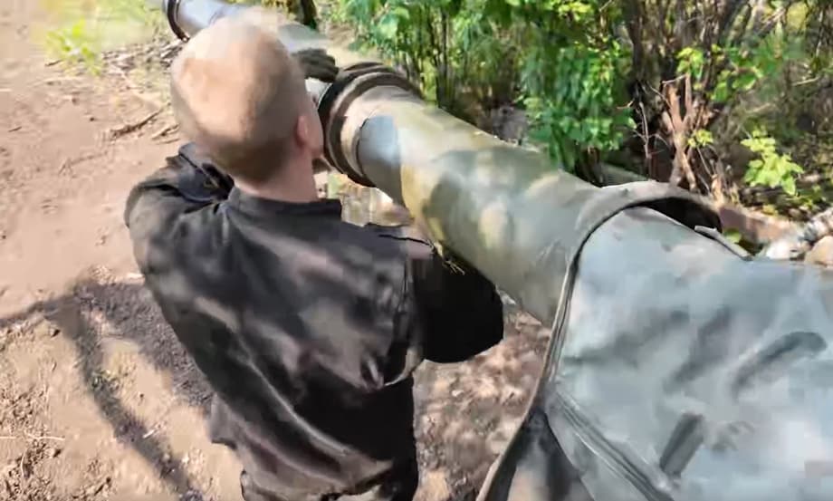 Замена Т-72Б3 в полевых условиях