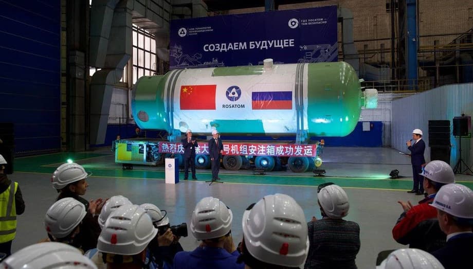 Envío de equipos a la central nuclear de Xudapu