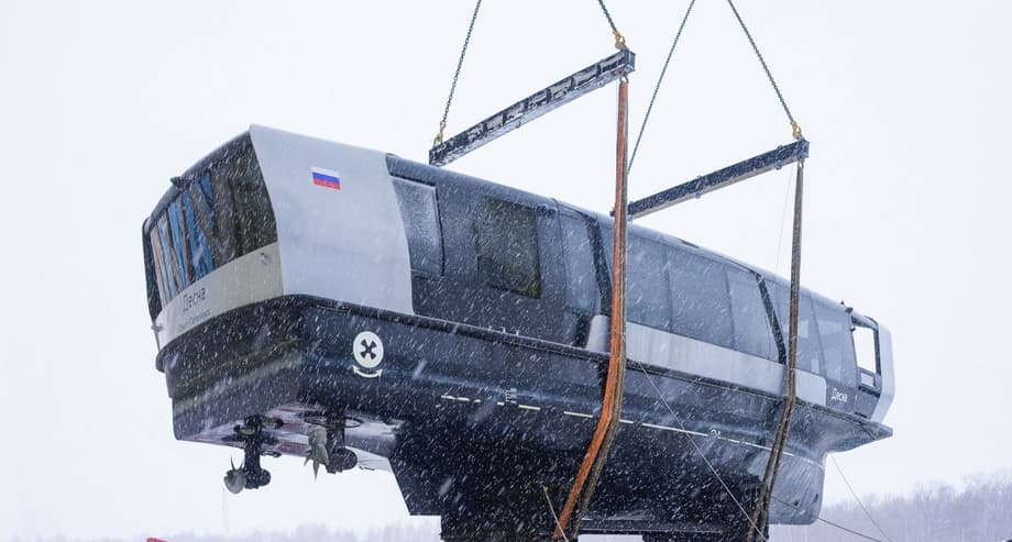 Electric vessel of the "Moscow 1.0" project