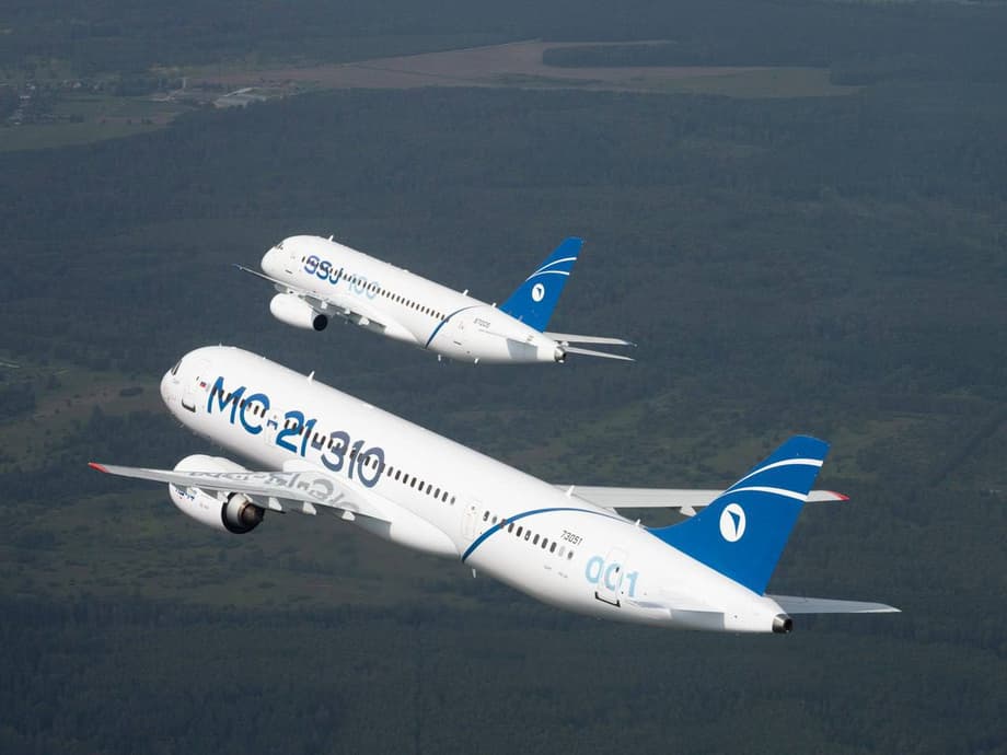 МС-21, SSJ-100