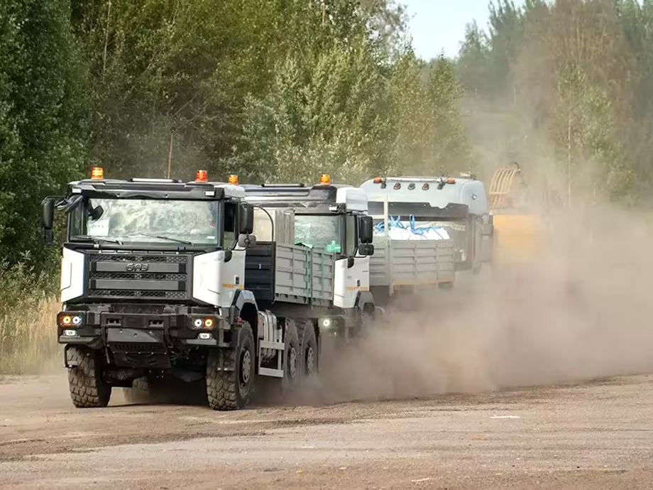 BAZ truck tests