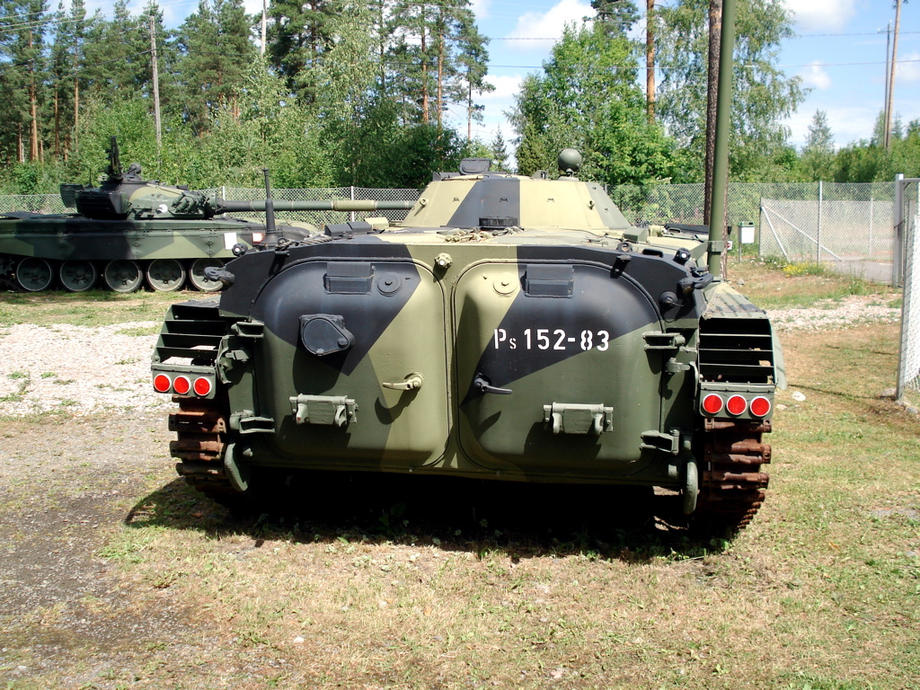 Compartimento de la tropa del BMP-1