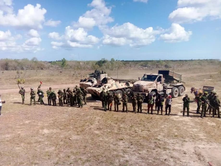 BM-21 "Grad" en el chasis "Ural Next"