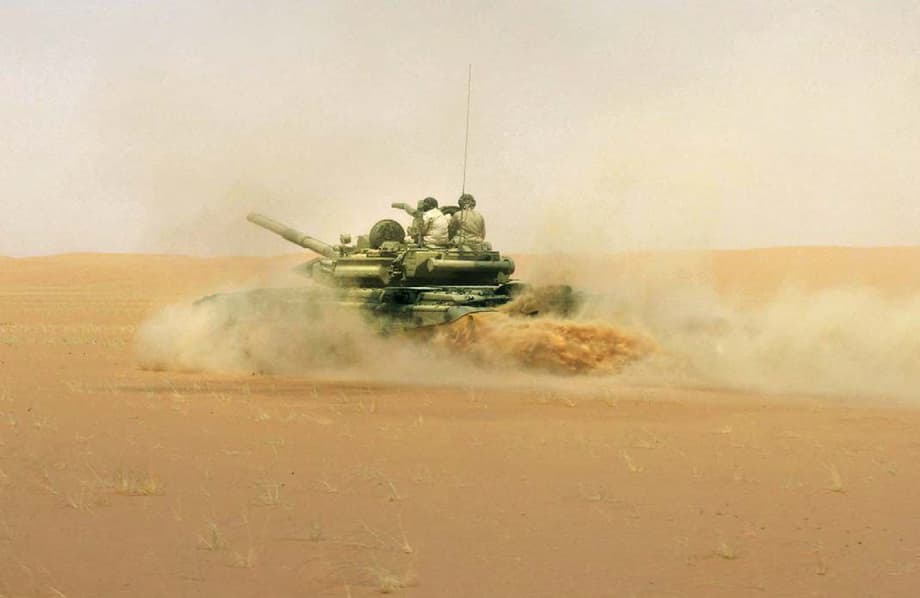 Т-90С «Бхишма» на испытаниях в пустыне Тар