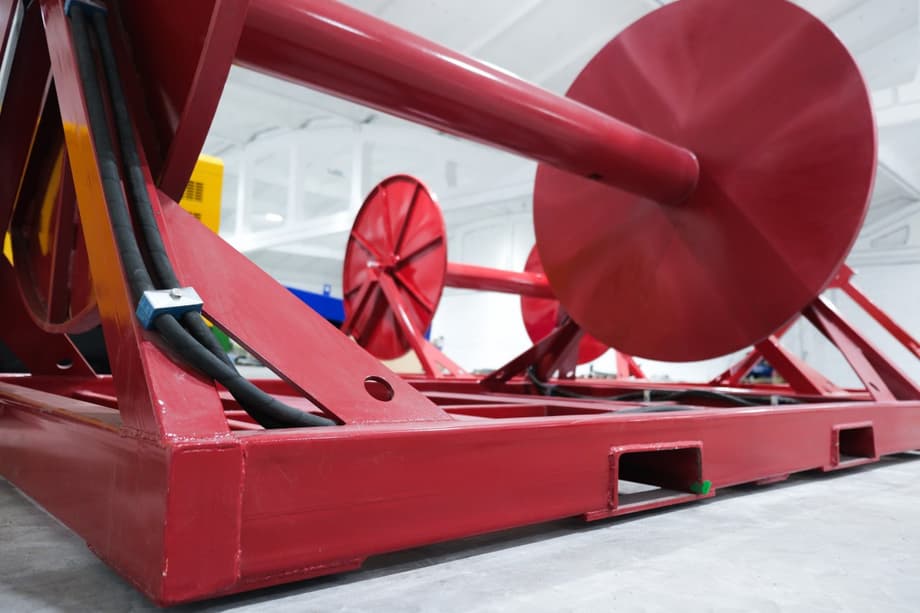 Carrete de barrera de contención BK-350