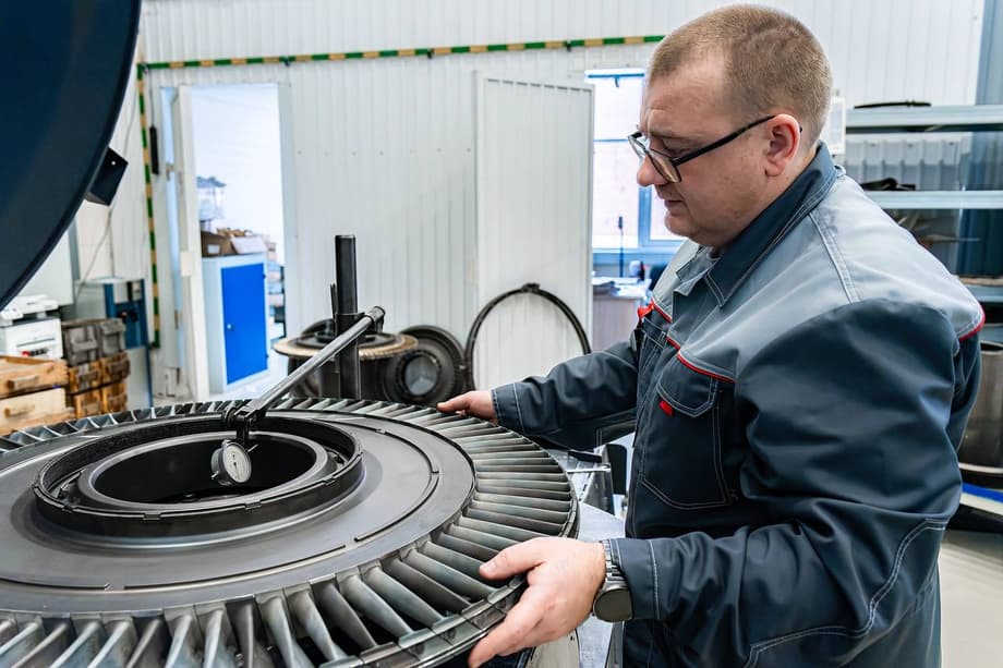 Производство деталей для для газотурбинных двигателей на ОДК-Кузнецов