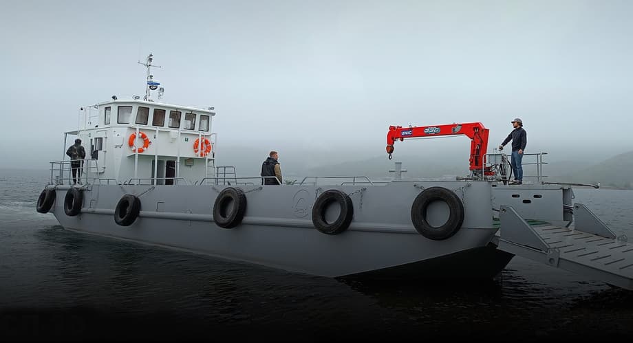 Плашкоут проекта СП 20