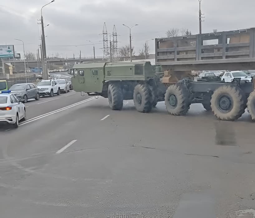 Предположительное шасси БРСД «Орешник»