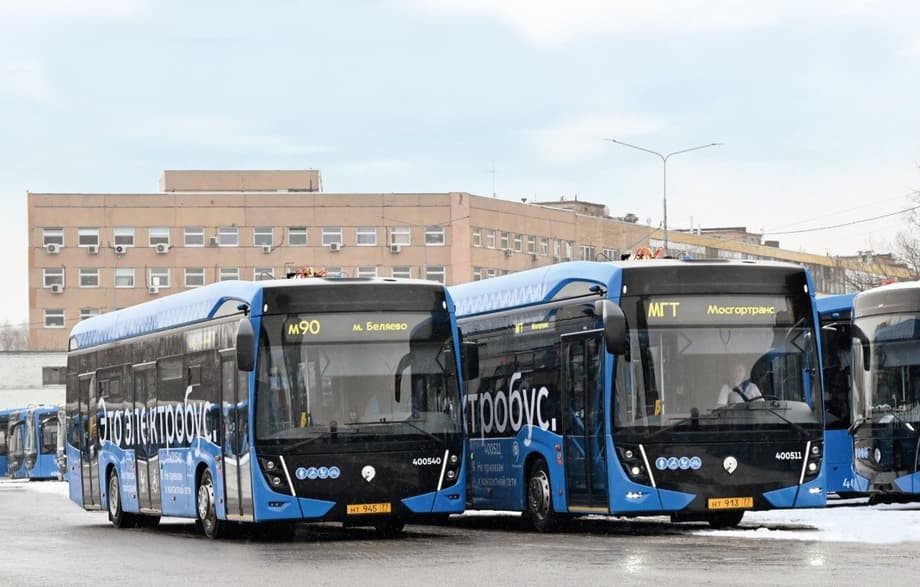 Электробусы в Москве