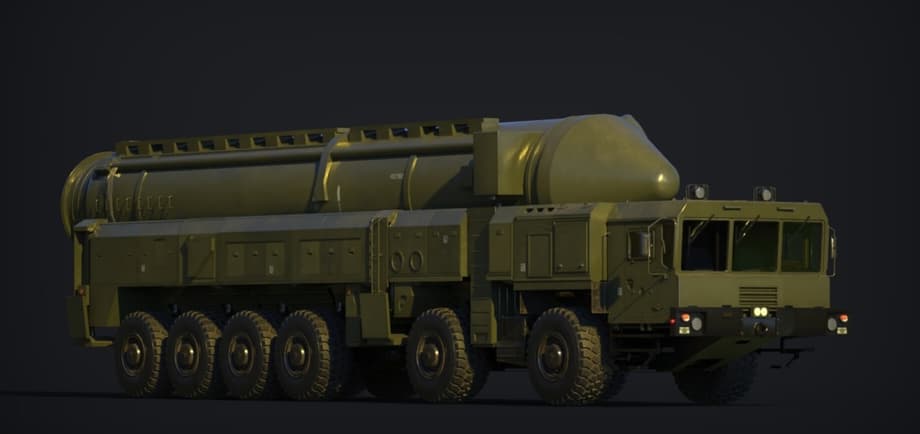 Предполагаемая пусковая установка ракетного комплекса «Орешник»