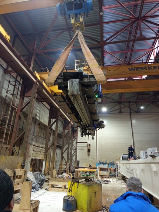 Кран мостовой специальный SWL 3.2 t