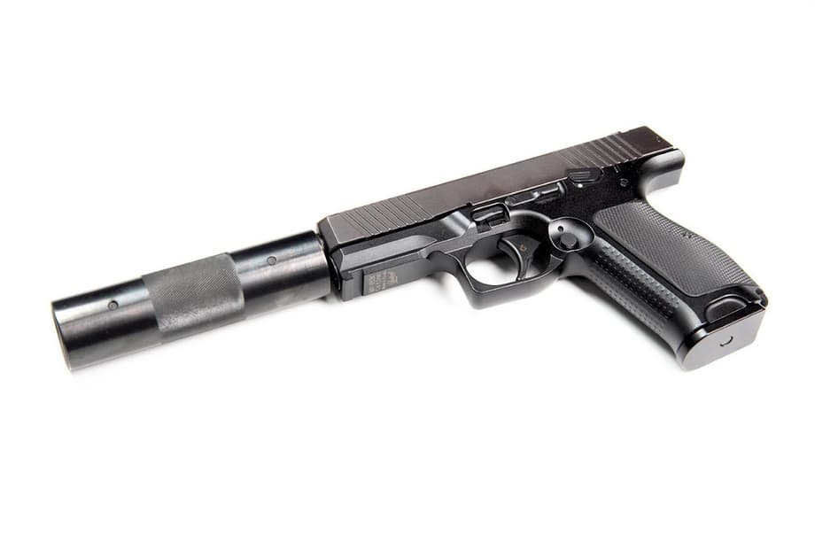 Пневматический пистолет Лебедева