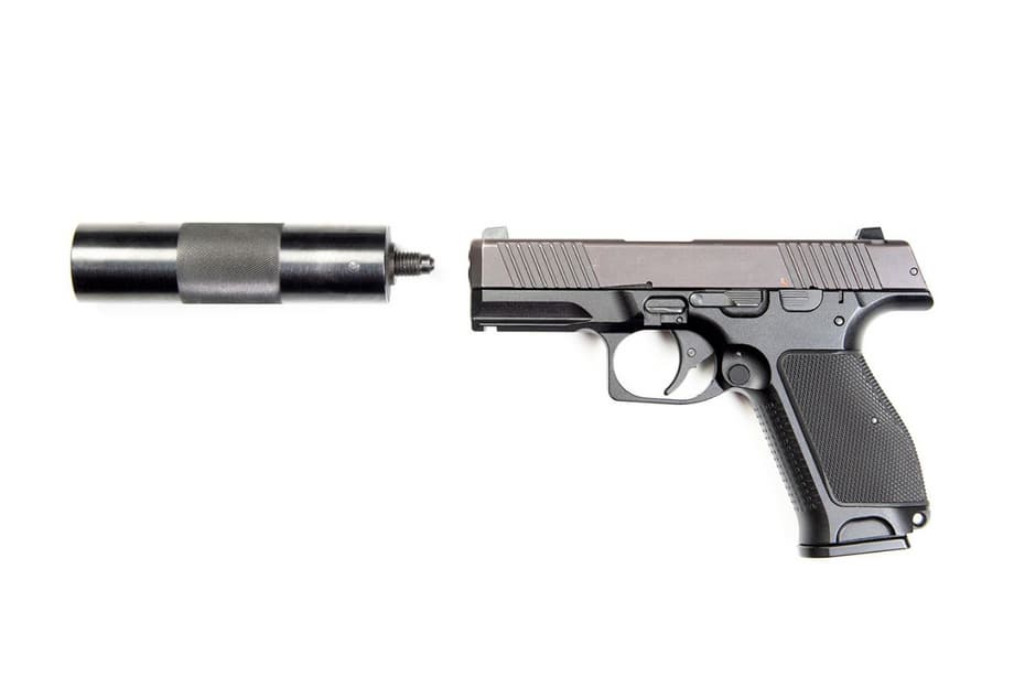 Пневматический пистолет Лебедева