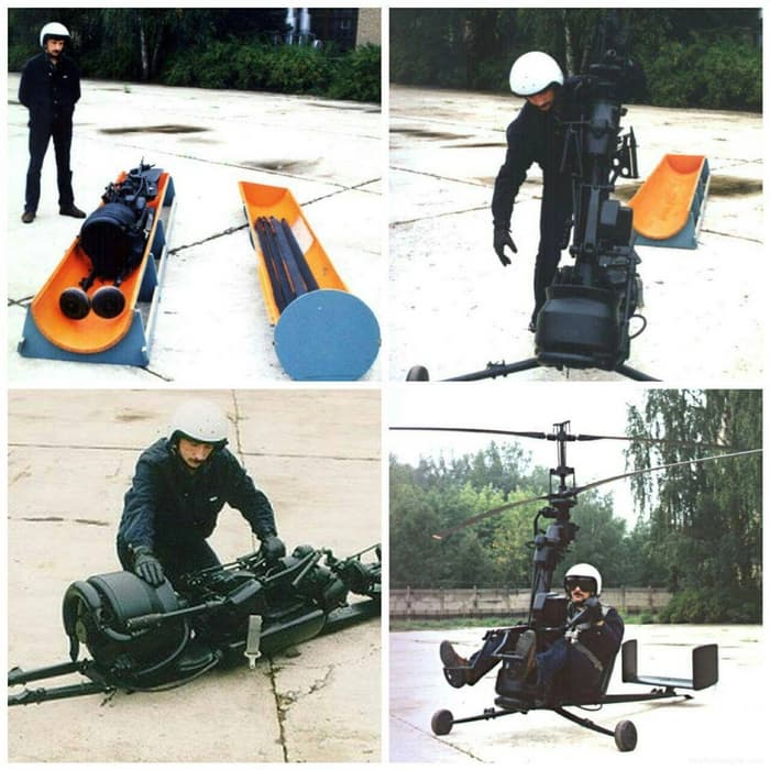 Процесс сборки одноместного вертолёта Ка-56&nbsp;